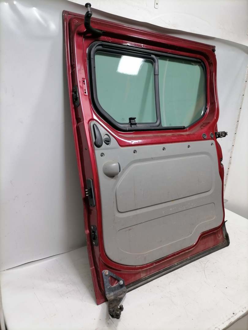 Renault Trafic 2 original Schiebet&uuml;r rechts NV713 Rouge Cerise verglast Bj.2008